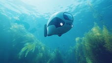 水下无人机航拍