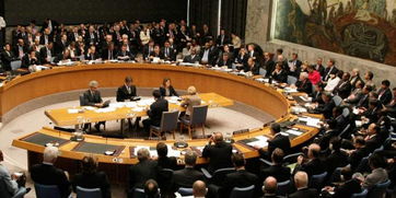 联合国安理会开会