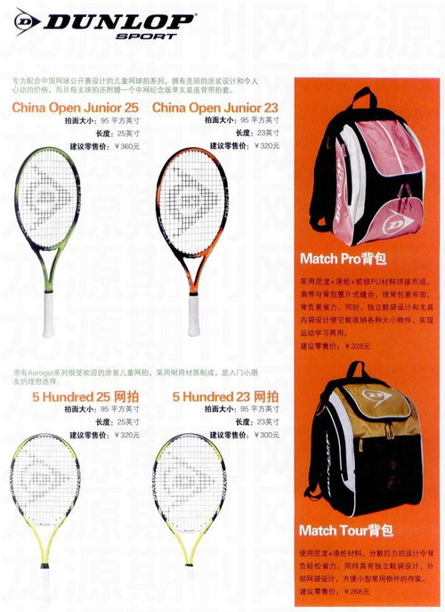 网球装备多少钱